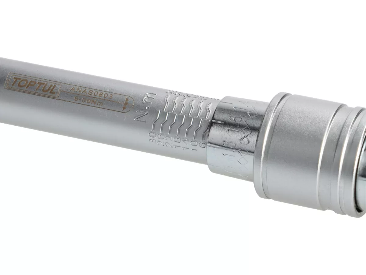 Chiave dinamometrica -TOPTUL 1/4 6-30 Nm-