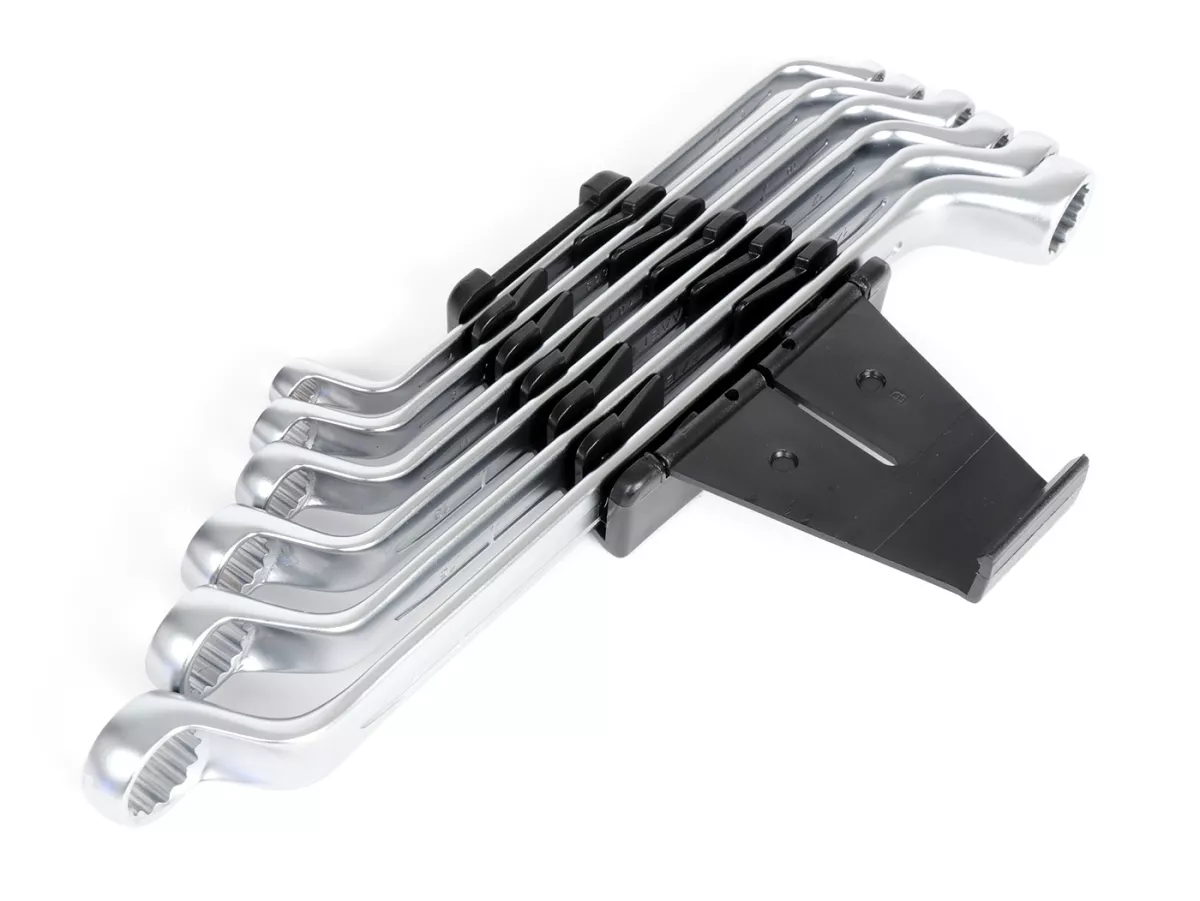 Sleutels, 75° dubbelsleutelset -TOPTUL, 6-delig- 6x7, 8x9, 10x11, 12x13, 14x15, 16x17mm