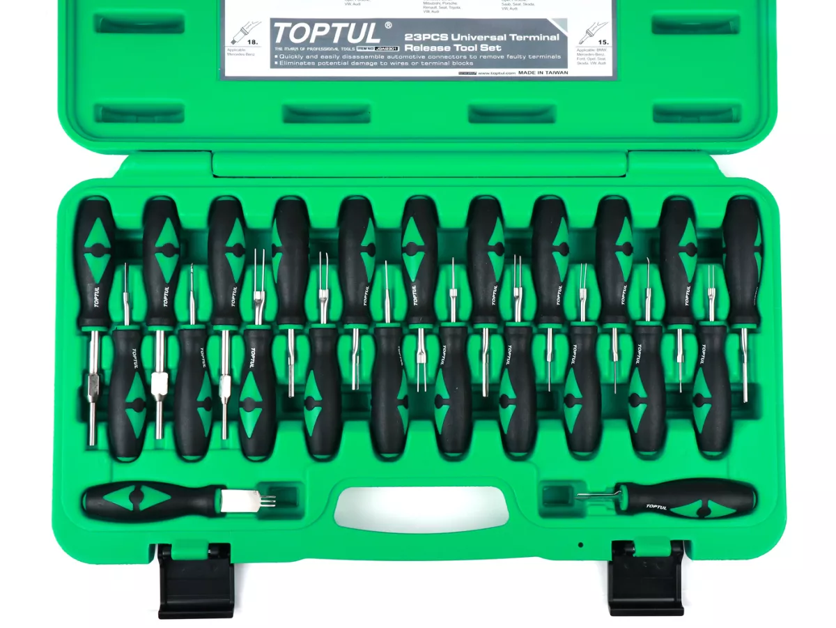 Universal Terminal Release Tool Set -TOPTUL- 23 pieces