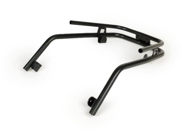 Bumper front -MOTO NOSTRA- Vespa PX80, PX125, PX150, PX200 - black