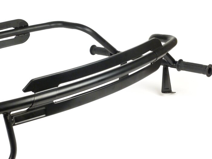 Crash bar rear -WESTERNLINE- Vespa PX80, PX125, PX150, PX200 - black