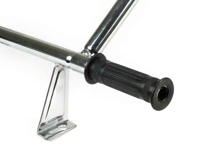 Crash bar rear -WESTERNLINE Triple Bar- Vespa PX80, PX125, PX150, PX200 - Chrome