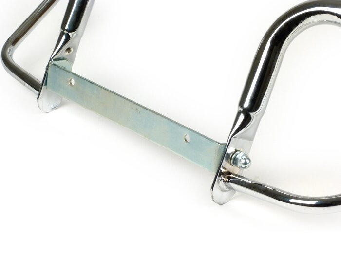 Crash bar rear -WESTERNLINE Triple Bar- Vespa PX80, PX125, PX150, PX200 - Chrome