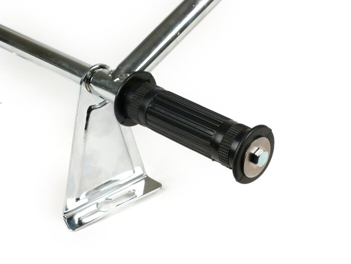 Crash bar rear -WESTERNLINE Double Bar- Vespa PX80, PX125, PX150, PX200 - Chrome