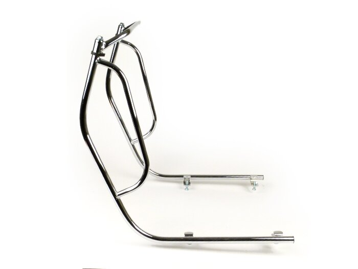 Crash bar legshield -MOTO NOSTRA- Vespa PX80, PX125, PX150, PX200 - chromed