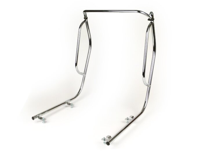 Crash bar legshield -MOTO NOSTRA- Vespa PX80, PX125, PX150, PX200 - chromed