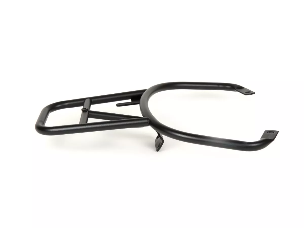 Pembawa tas bagian atas belakang -MOTO NOSTRA- Vespa LX 50 (2005-), Vespa LX 125 (2005-2011), Vespa S 50 (2007-2011), Vespa S 125 (2007-2011), Vespa S 125 yaitu (2009-2010) - hitam pekat