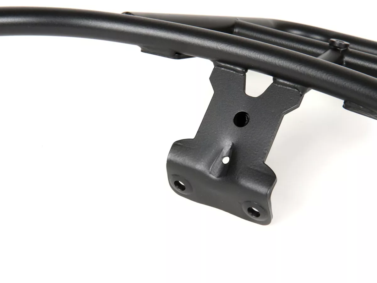 Pembawa tas bagian atas belakang -MOTO NOSTRA- Vespa LX 50 (2005-), Vespa LX 125 (2005-2011), Vespa S 50 (2007-2011), Vespa S 125 (2007-2011), Vespa S 125 yaitu (2009-2010) - hitam pekat
