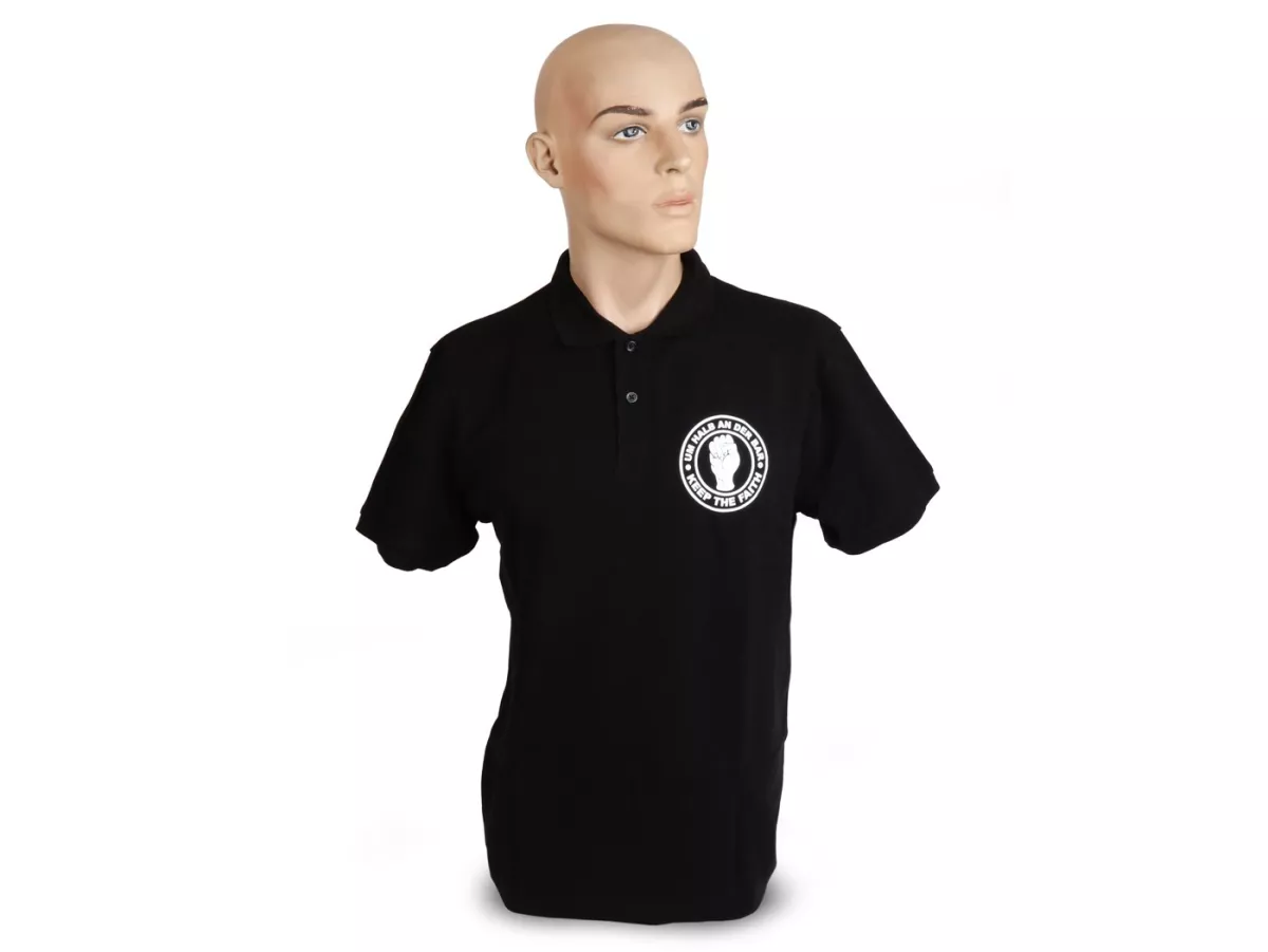 Poloshirt, heren -Om half twee bij de bar- L