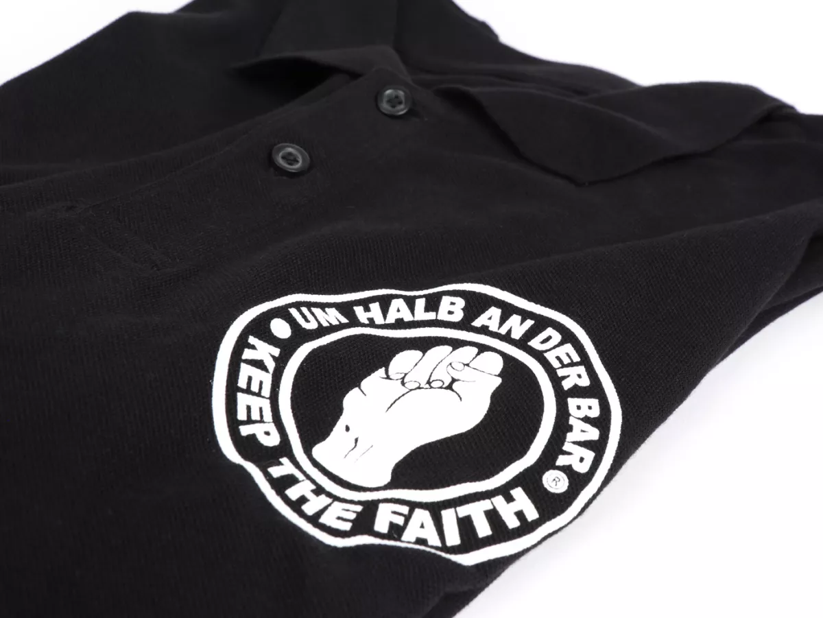 Poloshirt, heren -Om half twee bij de bar- L