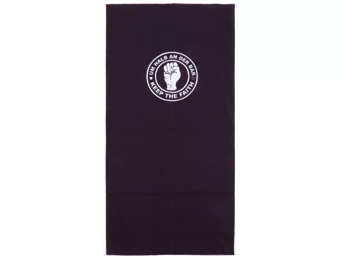 Neckerchief - Koker - Bandana - Halb an der Bar- zwart