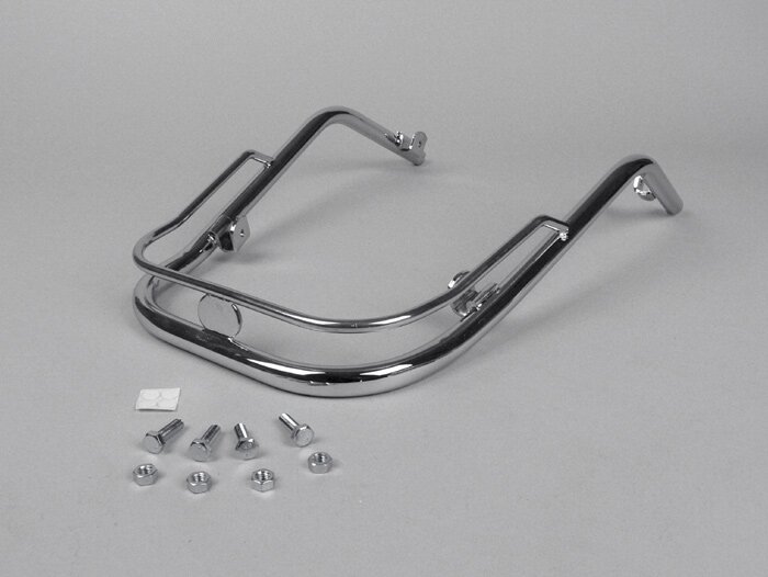 Voorbumper -VIGANO- Vespa PX80, PX125, PX150, PX200 - Chroom