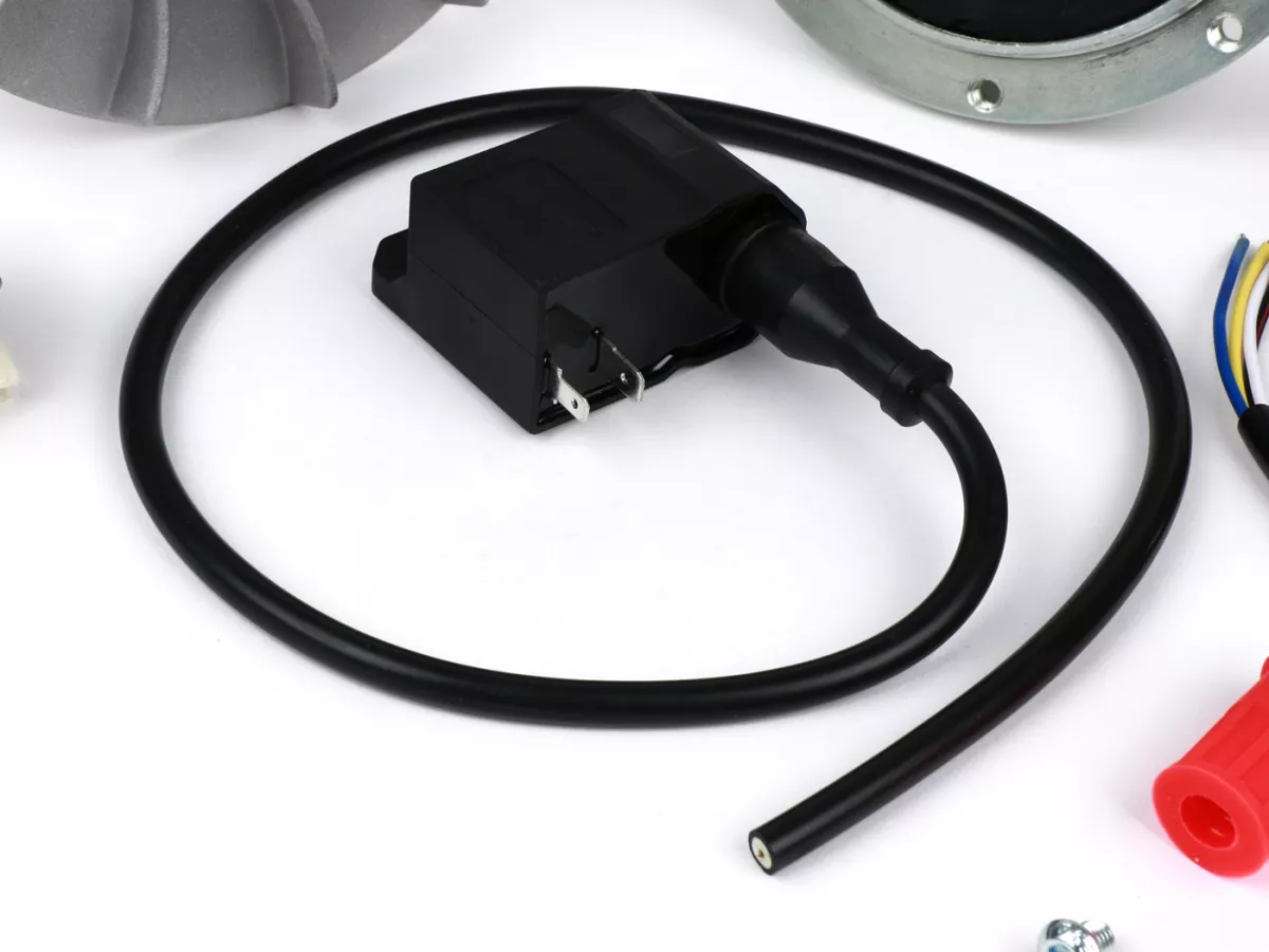 Ignition -VMC CNC- Vespa PK XL Ø20mm - CNC Rotor, Fan wheel aluminium - incl. voltage regulator