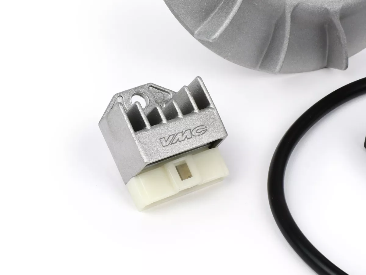 Ignition -VMC CNC- Vespa PK XL Ø20mm - CNC Rotor, Fan wheel aluminium - incl. voltage regulator