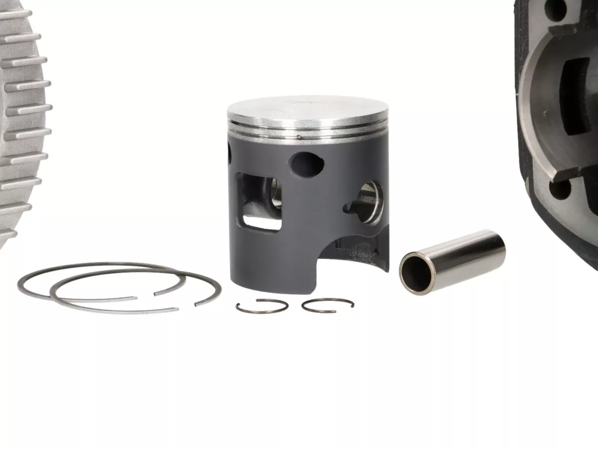 Cilinder -VMC GS 55 - 125 ccm Ø55.4, slag=51mm, grijs gietijzer- Vespa PV125, ET3, PK125