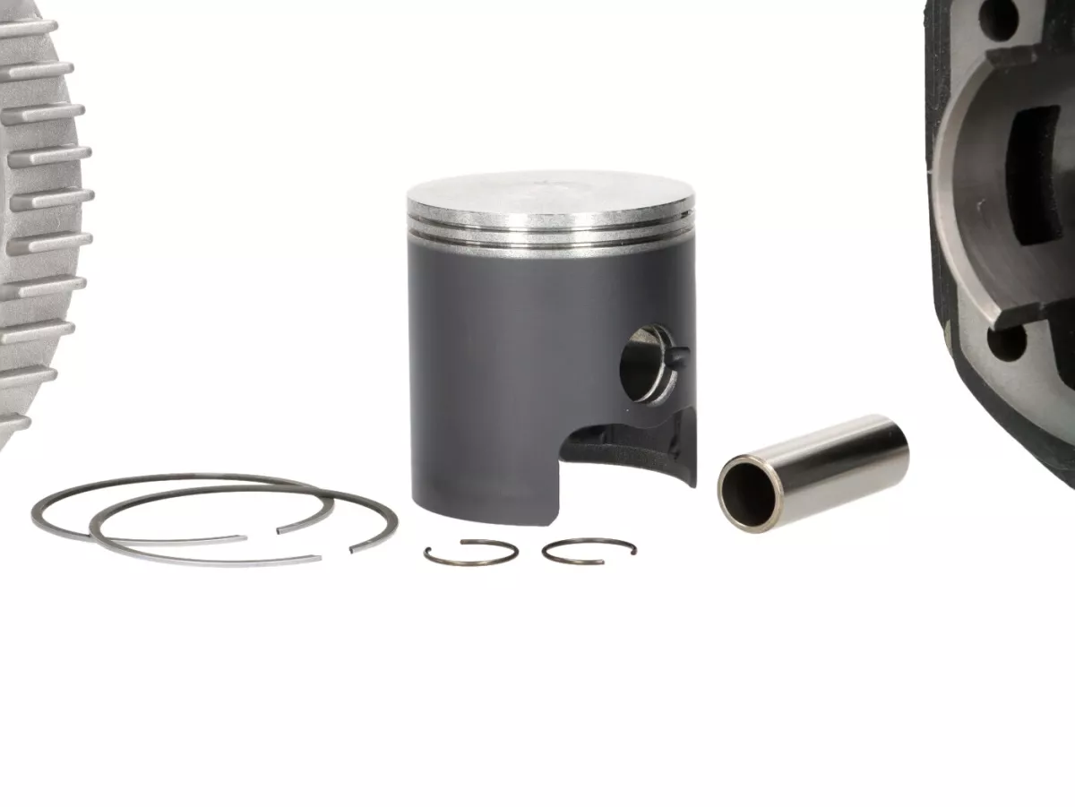 Cilinder -VMC GS 55 - 125 ccm Ø55.4, slag=51mm, grijs gietijzer- Vespa PV125, ET3, PK125