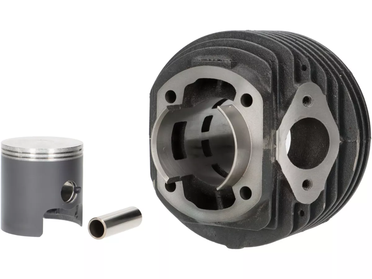 Cilinder -VMC GS 55 - 125 ccm Ø55.4, slag=51mm, grijs gietijzer- Vespa PV125, ET3, PK125