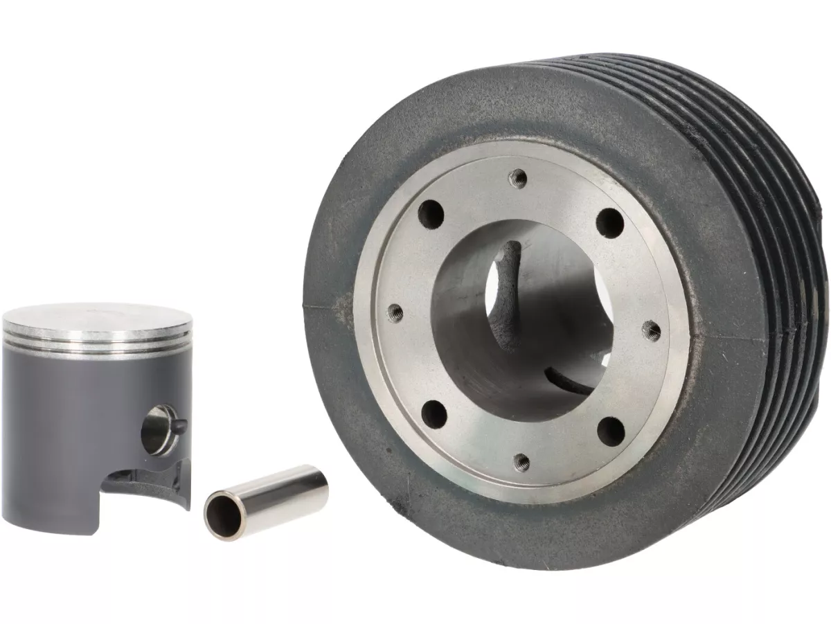 Cilinder -VMC GS 55 - 125 ccm Ø55.4, slag=51mm, grijs gietijzer- Vespa PV125, ET3, PK125