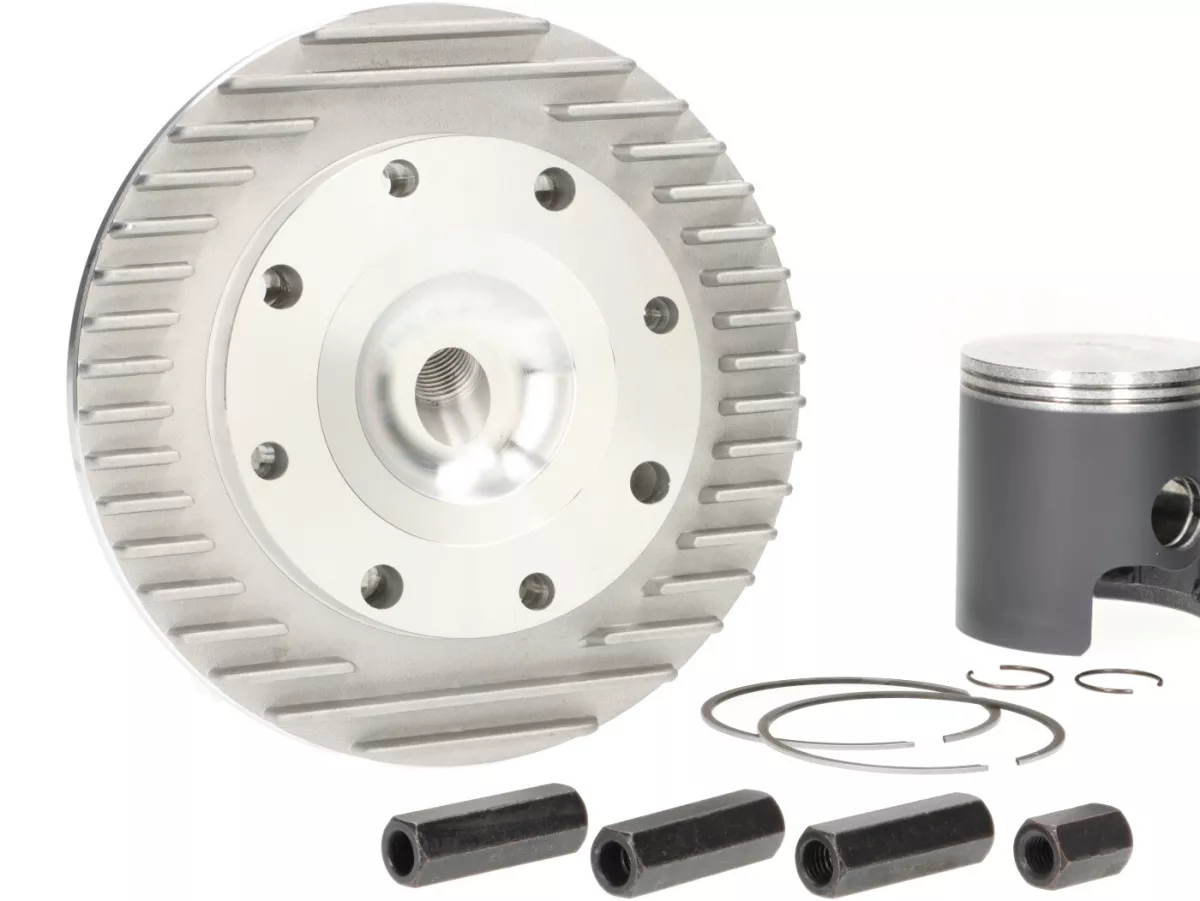 Cilinder -VMC GS 55 - 125 ccm Ø55.4, slag=51mm, grijs gietijzer- Vespa PV125, ET3, PK125