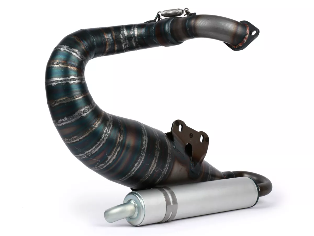 Echappement -VMC Evo Seidue 62 Ø=36mm- VMC ET7, Quattrini M1L60 GTR, Polini 135 Evo2, Falc, Parmakit SP09, W-Force, SixtySix, Pinasco Zuera BigBore (56-62mm entre les goujons)- Vespa ET3, PV125 - s'adapte au compartiment à bagages