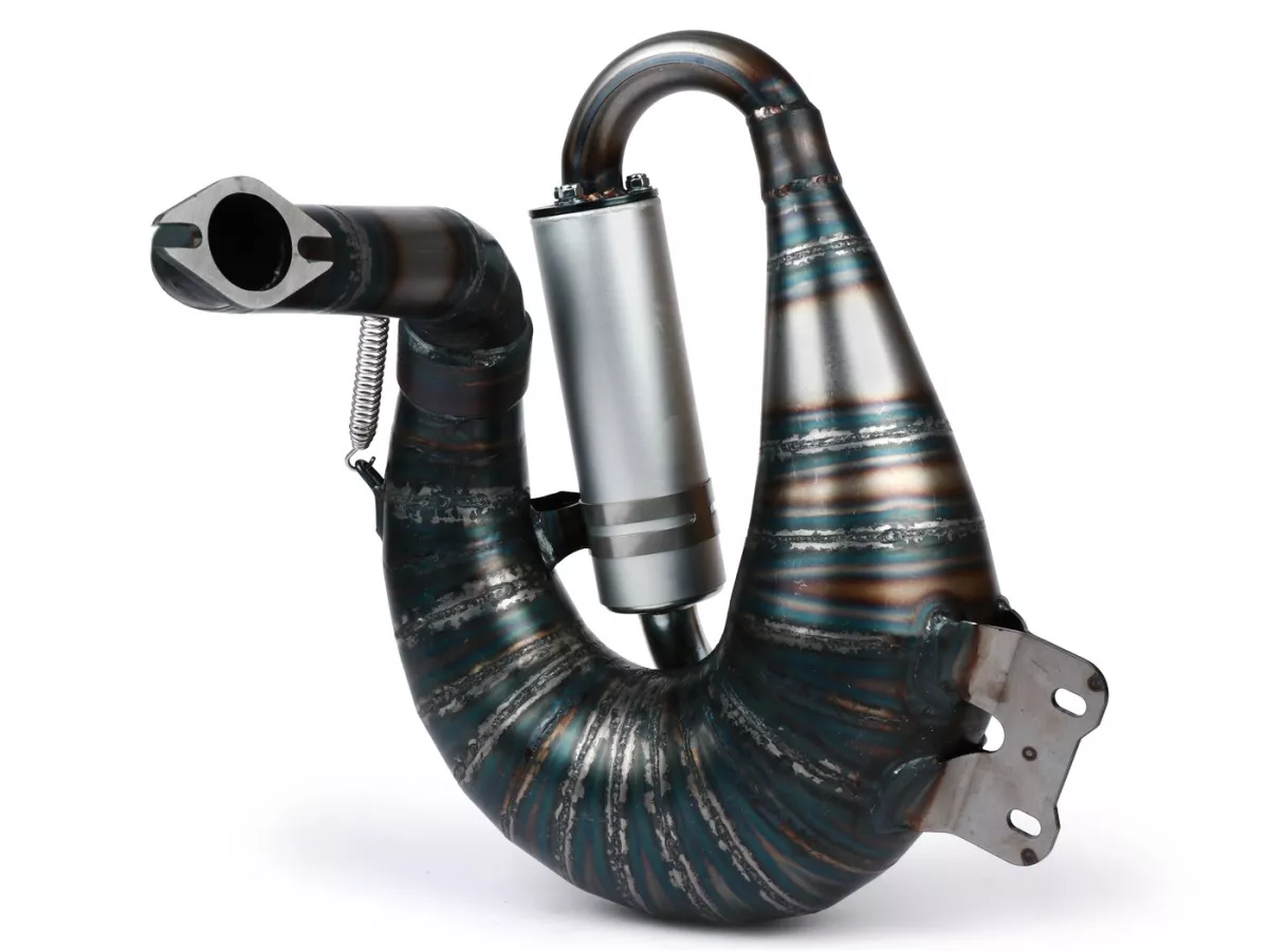 Avgasrör -VMC Kifly 52 Ø=32mm- VMC GS56/58, ET6, ET7, M1B60, M1L60, Pinasco Zuera, Polini 135 Evolution, Malossi 136 MHR (52-62mm dubbavstånd)- Vespa ET3, PV125 - Fordon utan bagageutrymme