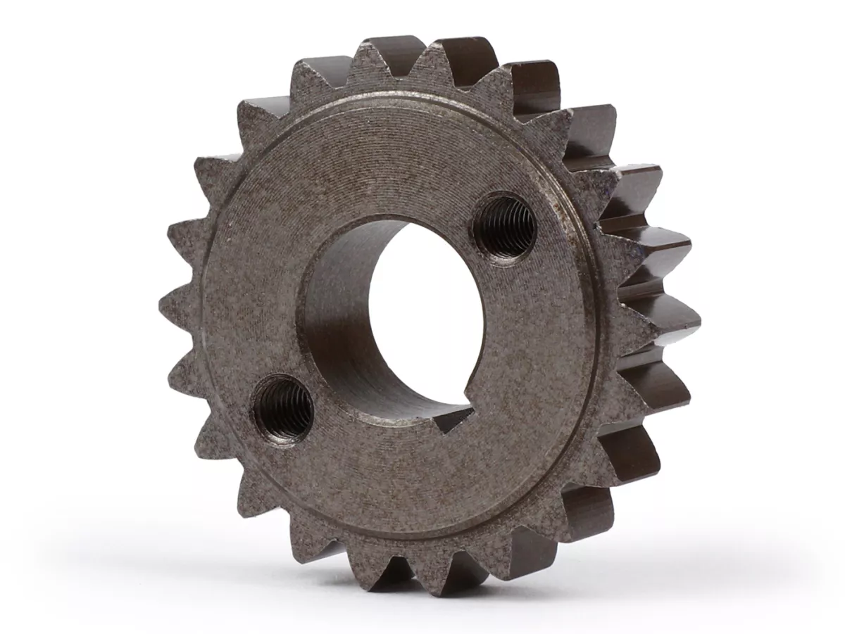Small primary gear -VMC RACING (24-72) 3.00->3.27- Vespa V50, PV125, ET3, PK50, PK80, PK125 - 22 tooth (straight)