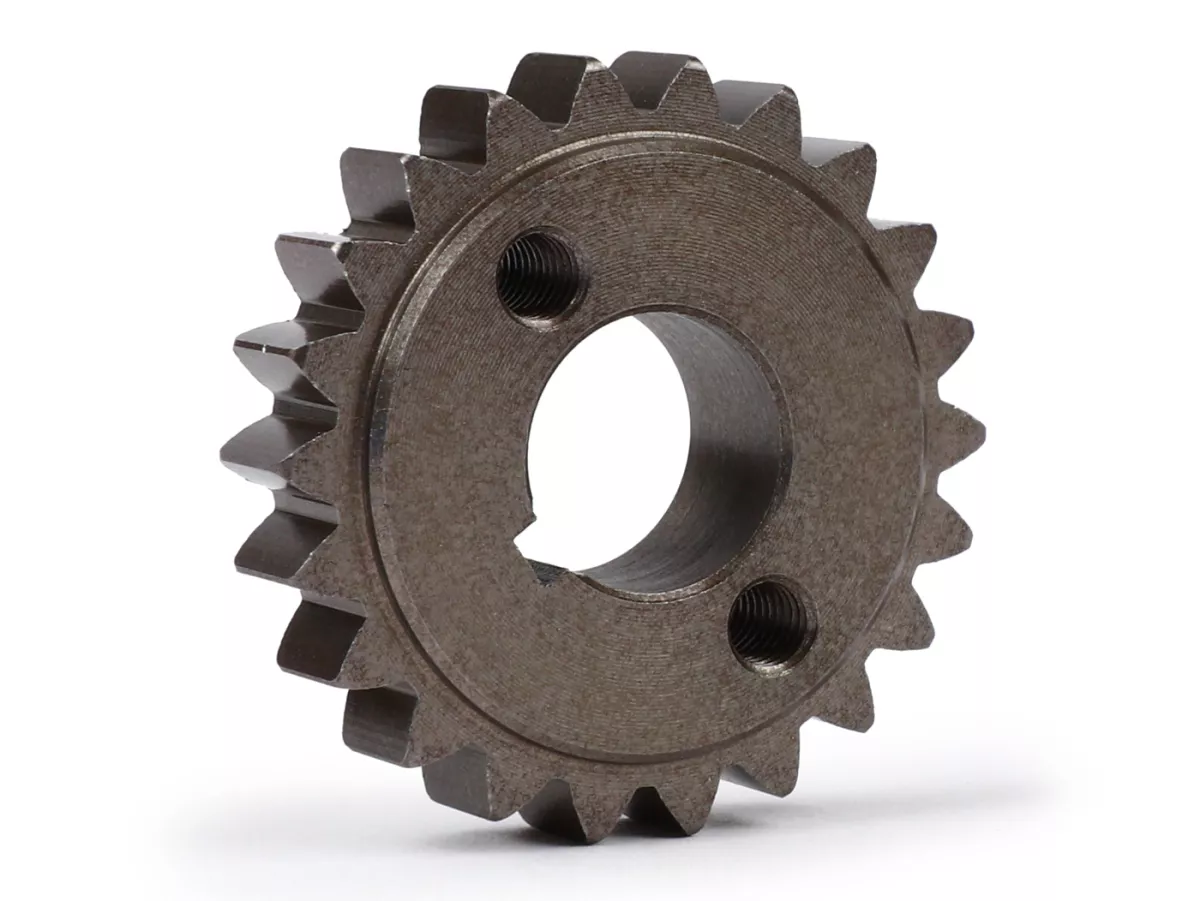 Small primary gear -VMC RACING (24-72) 3.00->3.27- Vespa V50, PV125, ET3, PK50, PK80, PK125 - 22 tooth (straight)