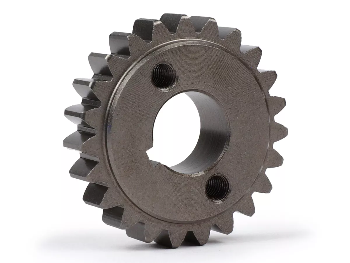 Small primary gear -VMC RACING (24-72) 3.00->3.13- Vespa V50, PV125, ET3, PK50, PK80, PK125 - 23 tooth (straight)