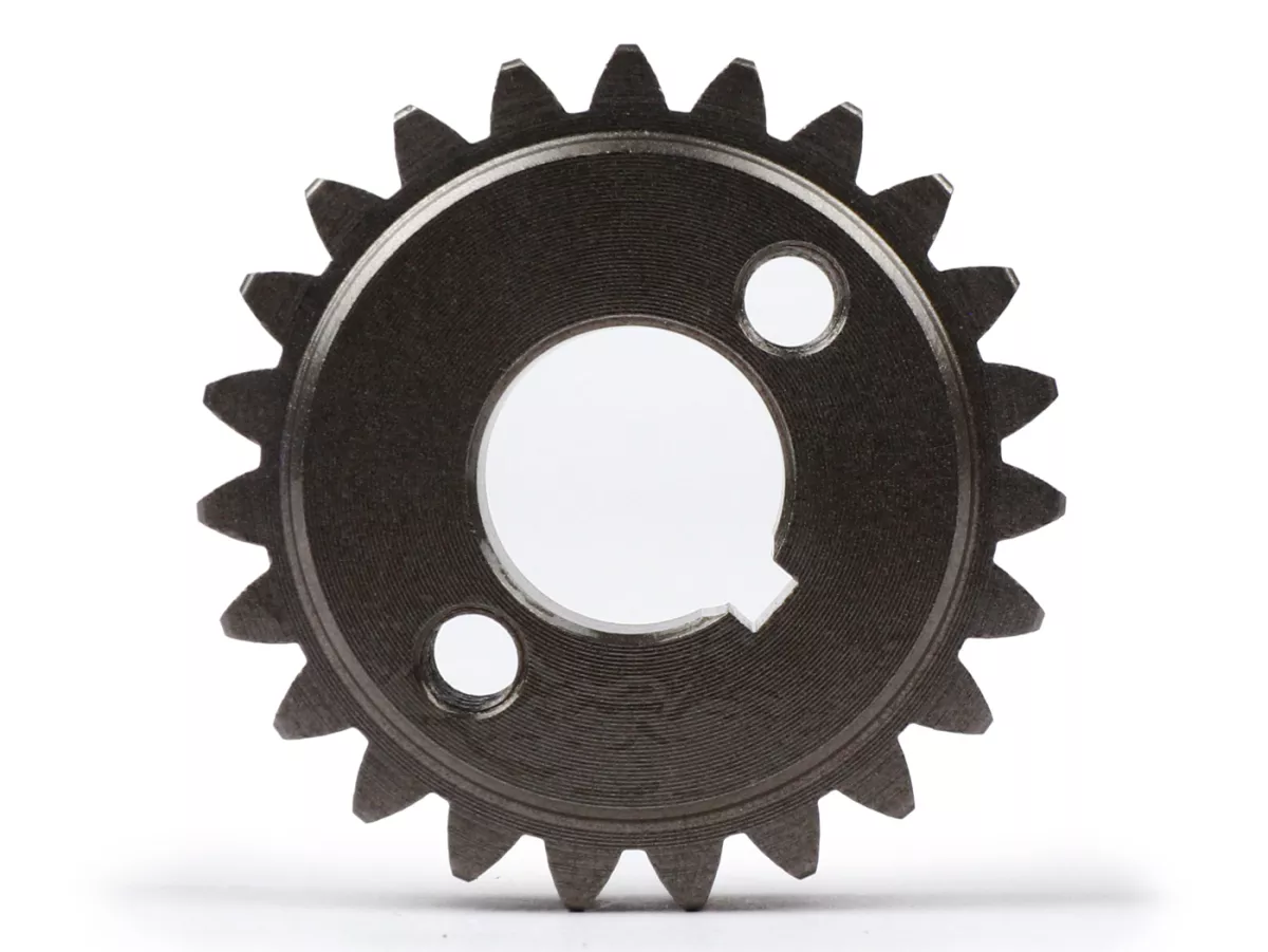 Small primary gear -VMC RACING (24-72) 3.00->3.13- Vespa V50, PV125, ET3, PK50, PK80, PK125 - 23 tooth (straight)