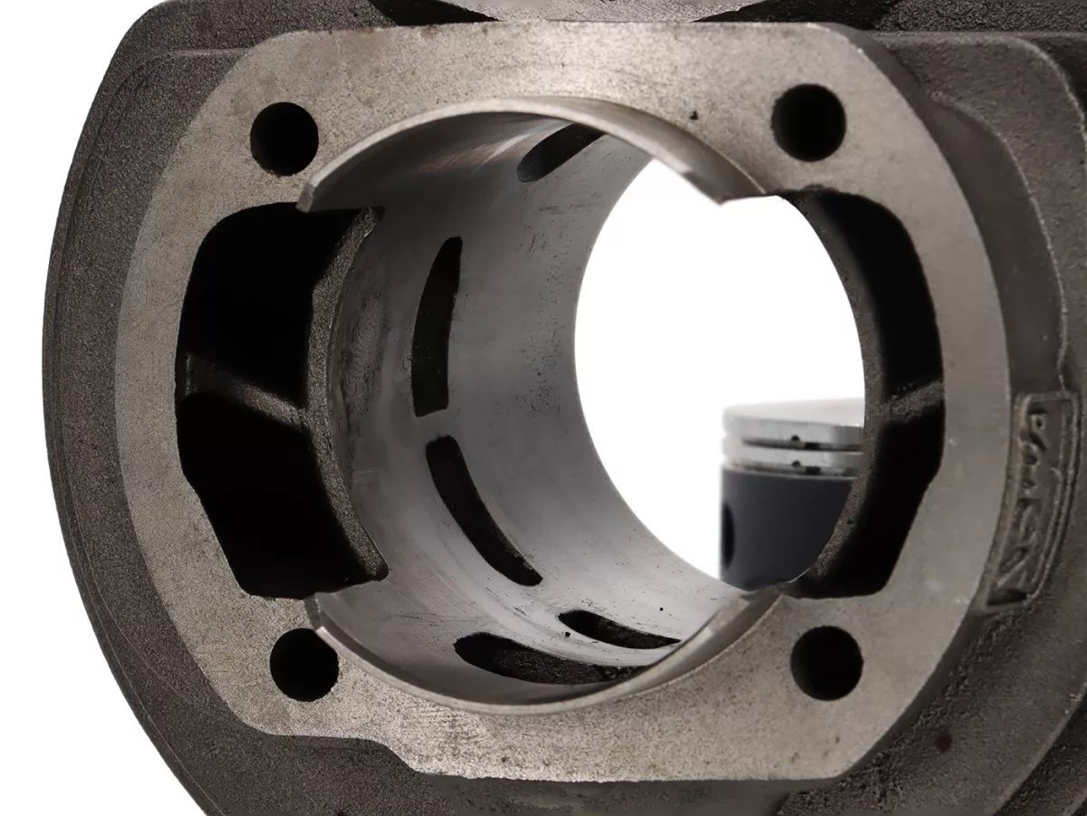 Cilinder -VMC GS-R 58 / GS58-R - 135 ccm Ø58, slag=51mm, grijs gietijzer- Vespa PV125, ET3, PK125