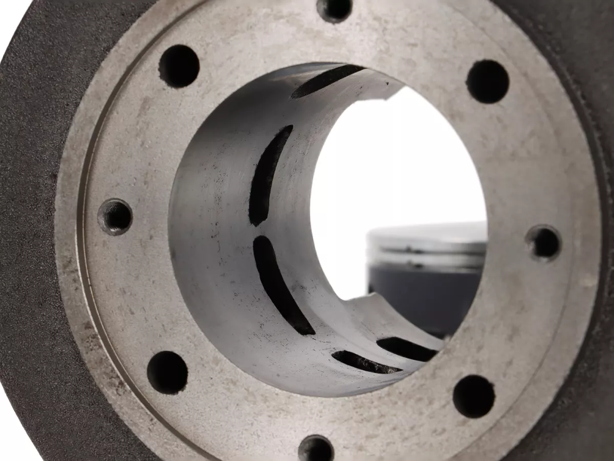 Cilinder -VMC GS-R 58 / GS58-R - 135 ccm Ø58, slag=51mm, grijs gietijzer- Vespa PV125, ET3, PK125
