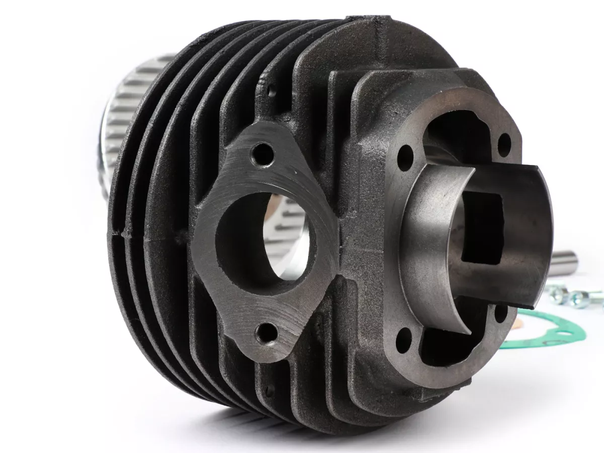 Cilinder -VMC GS-R 58 / GS58-R - 135 ccm Ø58, slag=51mm, grijs gietijzer- Vespa PV125, ET3, PK125
