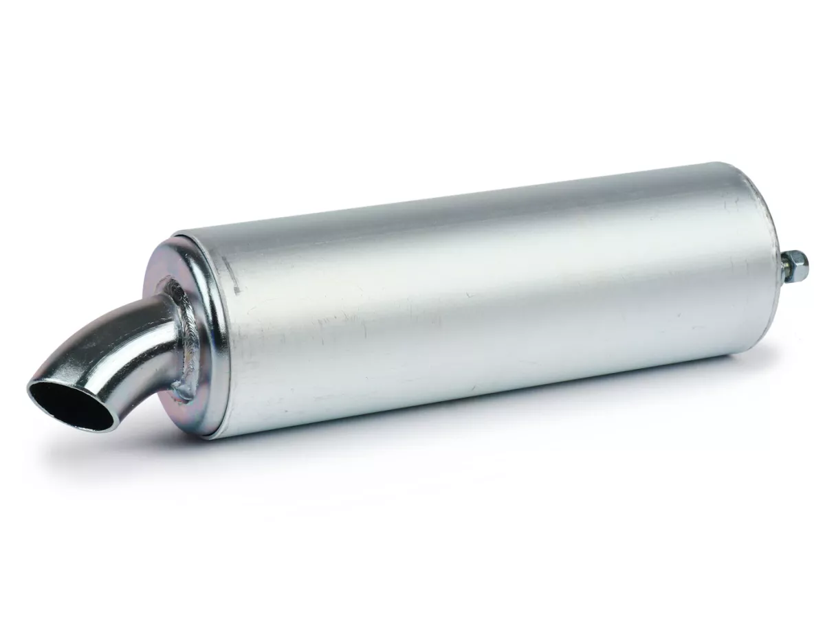 Peredam belakang -VMC Kifly 52/62- panjang 185mm, diameter luar Ø60mm, pipa berlubang Ø23.8mm diameter dalam, pola lingkaran/lubang baut Ø42.5mm- aluminium