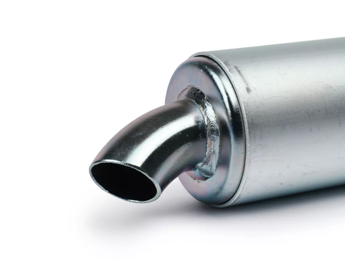 Peredam belakang -VMC Kifly 52/62- panjang 185mm, diameter luar Ø60mm, pipa berlubang Ø23.8mm diameter dalam, pola lingkaran/lubang baut Ø42.5mm- aluminium
