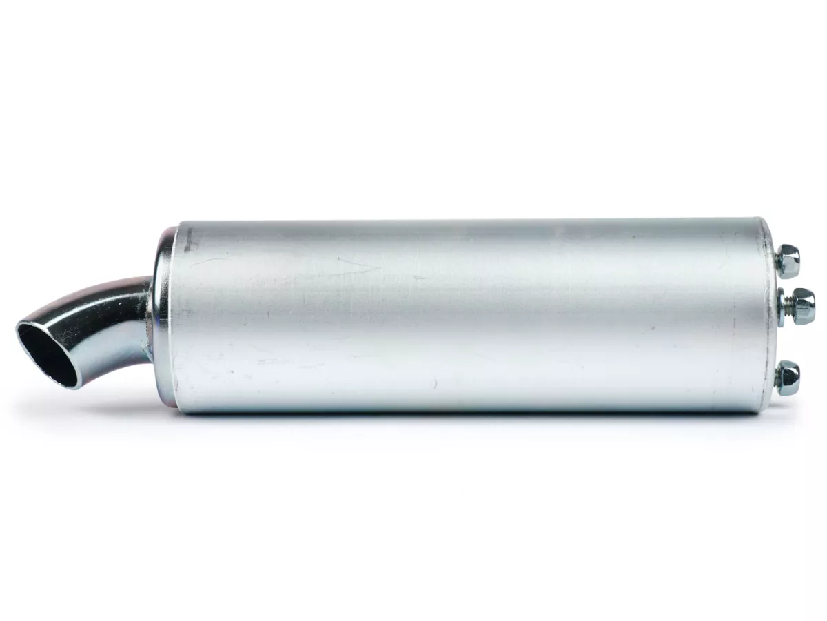 Peredam belakang -VMC Kifly 52/62- panjang 185mm, diameter luar Ø60mm, pipa berlubang Ø23.8mm diameter dalam, pola lingkaran/lubang baut Ø42.5mm- aluminium