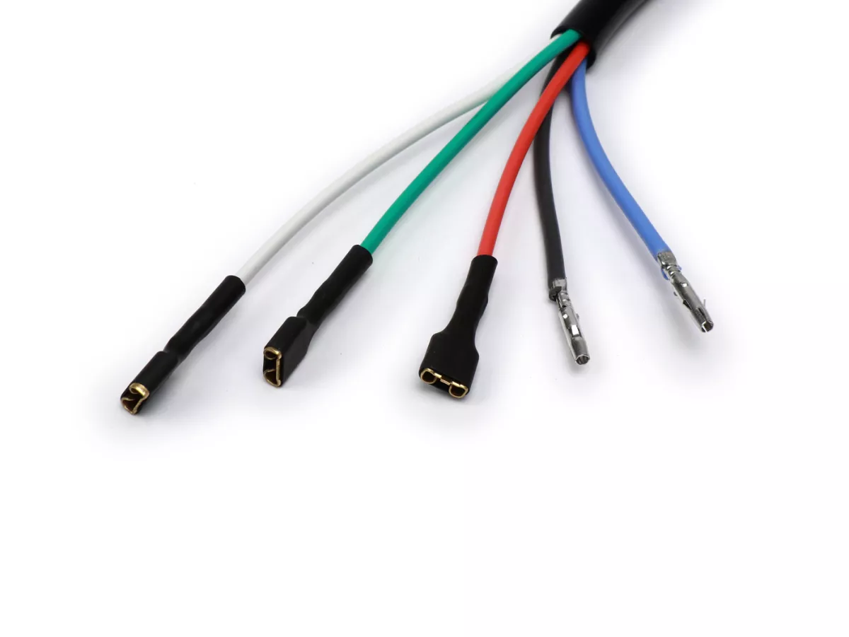 Piastra di base per accensione a cavo -VESPARATUR- Vespa PX Lusso, 5 cavi, adatta anche per motori E-Start