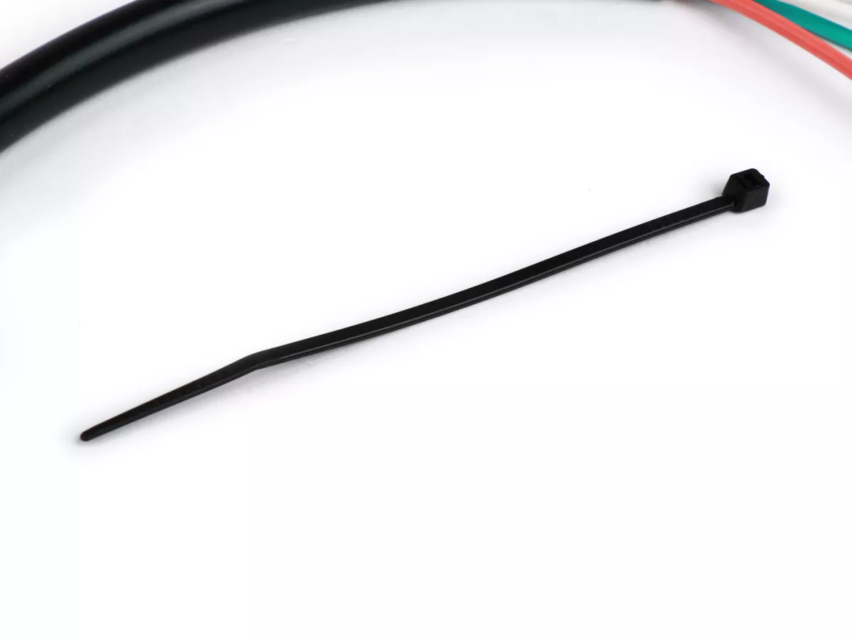 Pelat dasar pengapian cabang kabel -VESPARATUR- Vespa PX lama, 12V elektronik 7 kabel dengan 2 x kabel kuning