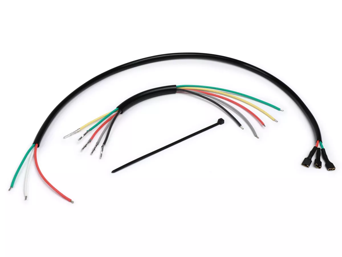 Pelat dasar pengapian cabang kabel -VESPARATUR- Vespa PK - 12V Elestart - 8 kabel