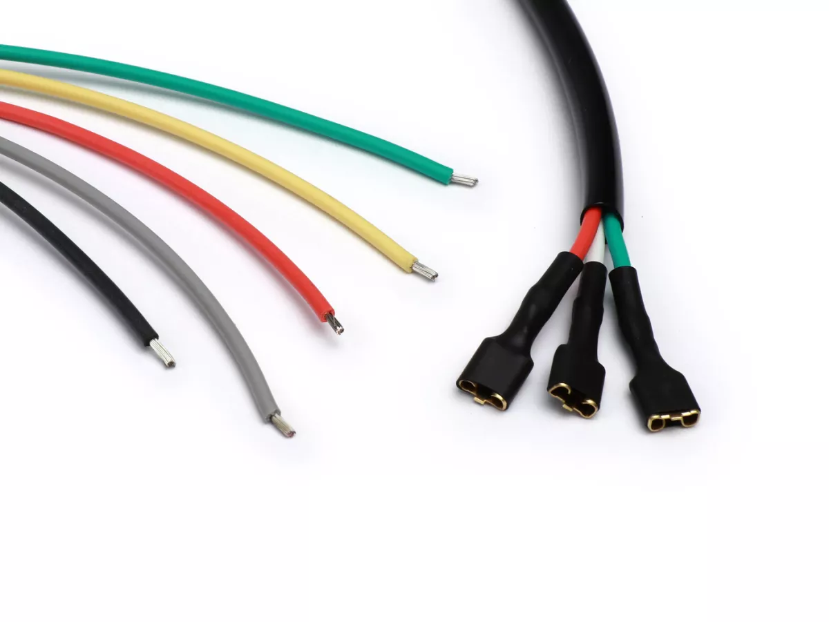 Pelat dasar pengapian cabang kabel -VESPARATUR- Vespa PK - 12V Elestart - 8 kabel