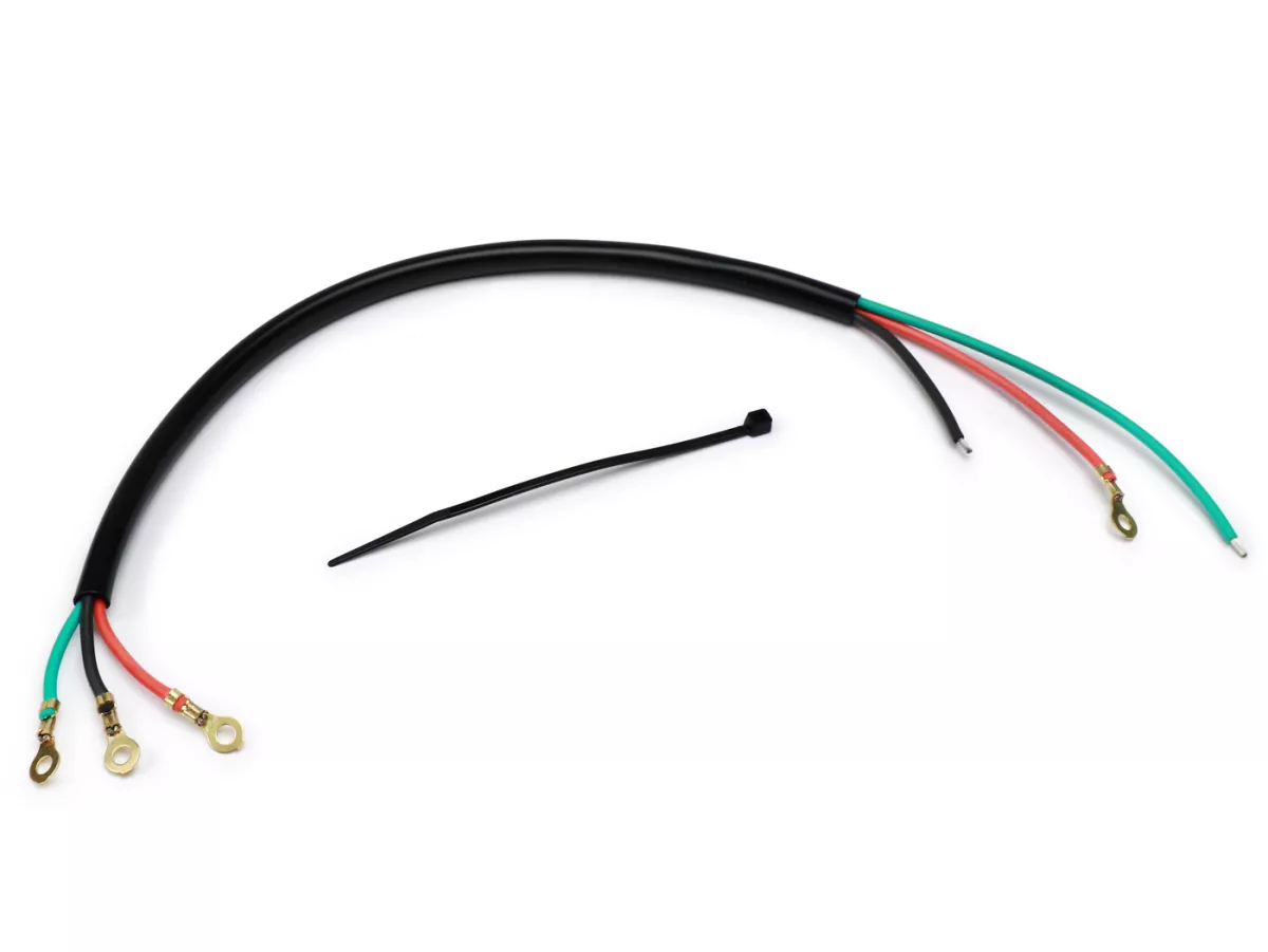 Cavo ramo accensione piastra base -VESPARATUR- Vespa V50 6V - 2 bobine - 3 cavi