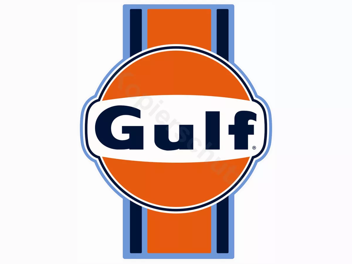 Sticker -126 x 95mm- „Gulf 2“
