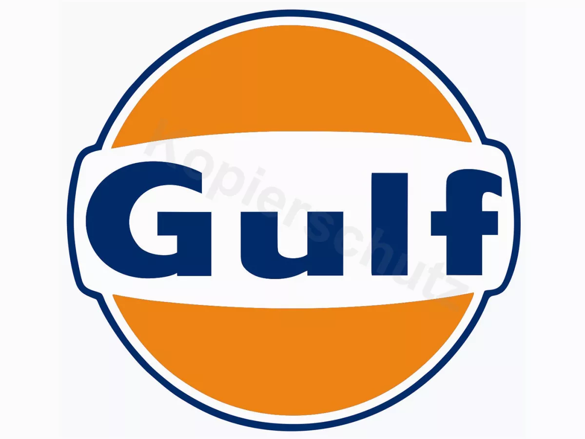 Sticker -Ø 100mm- „Gulf“