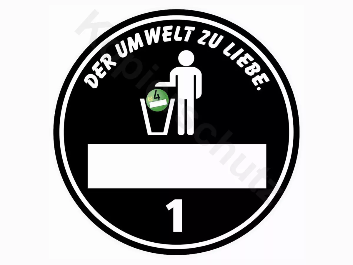 Stiker -Ø 80mm- 