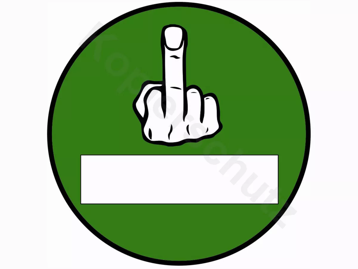 Sticker -Ø 80mm- 