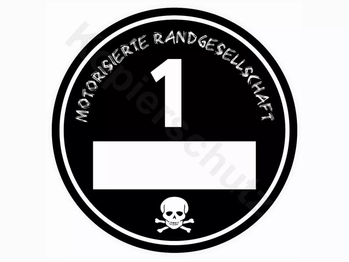 Sticker -Ø 80mm- 
