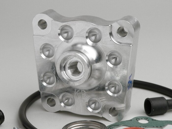 Cylinder head set -KÜBLER 172 cc Racing Evolution 2 (54mm)- Piaggio LC 2-stroke