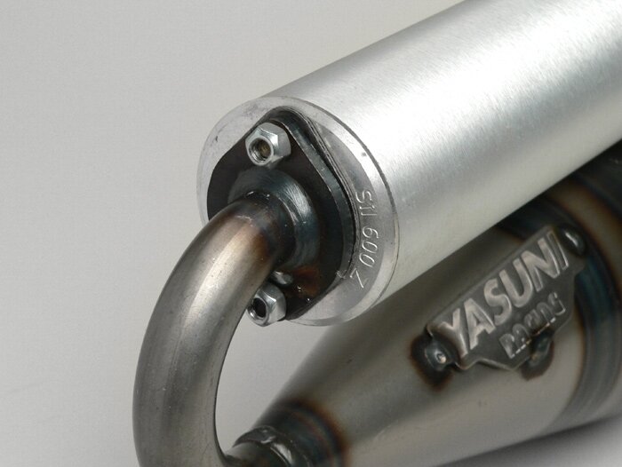 Pot d’échappement -YASUNI Z- Peugeot 50cc (cylindre vertical) - SPEEDFIGHT1 AC/LC,  SPEEDFIGHT2 AC/LC, METALX50, XFIGHT50, TREKKER50, TKR50, VIVACITY50, ELYSEO50, ELYSTAR50, LOOXOR50, SQUAB50