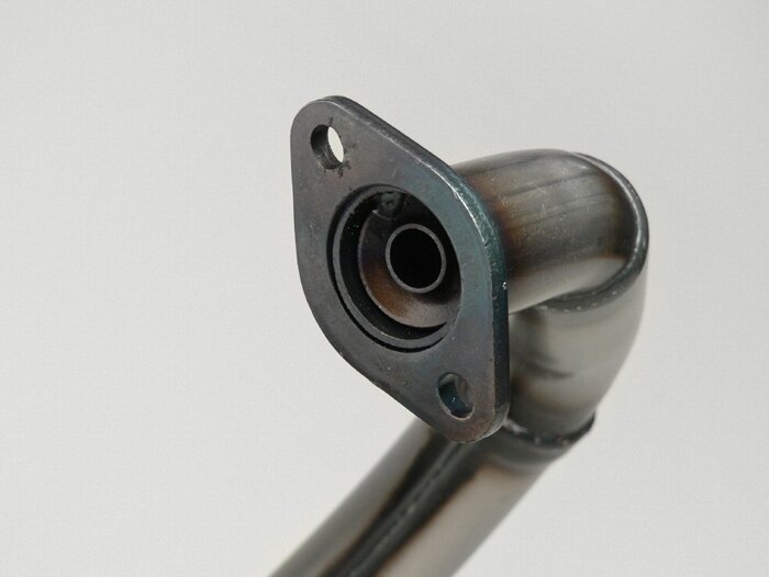 Exhaust -YASUNI R- Minarelli 50cc (vertical cylinder) - carbon - BOOSTER, BUMP50, BWS50, SLIDER50, SPY, SR50 (-1994), STUNT, ZUMA50, AMICO