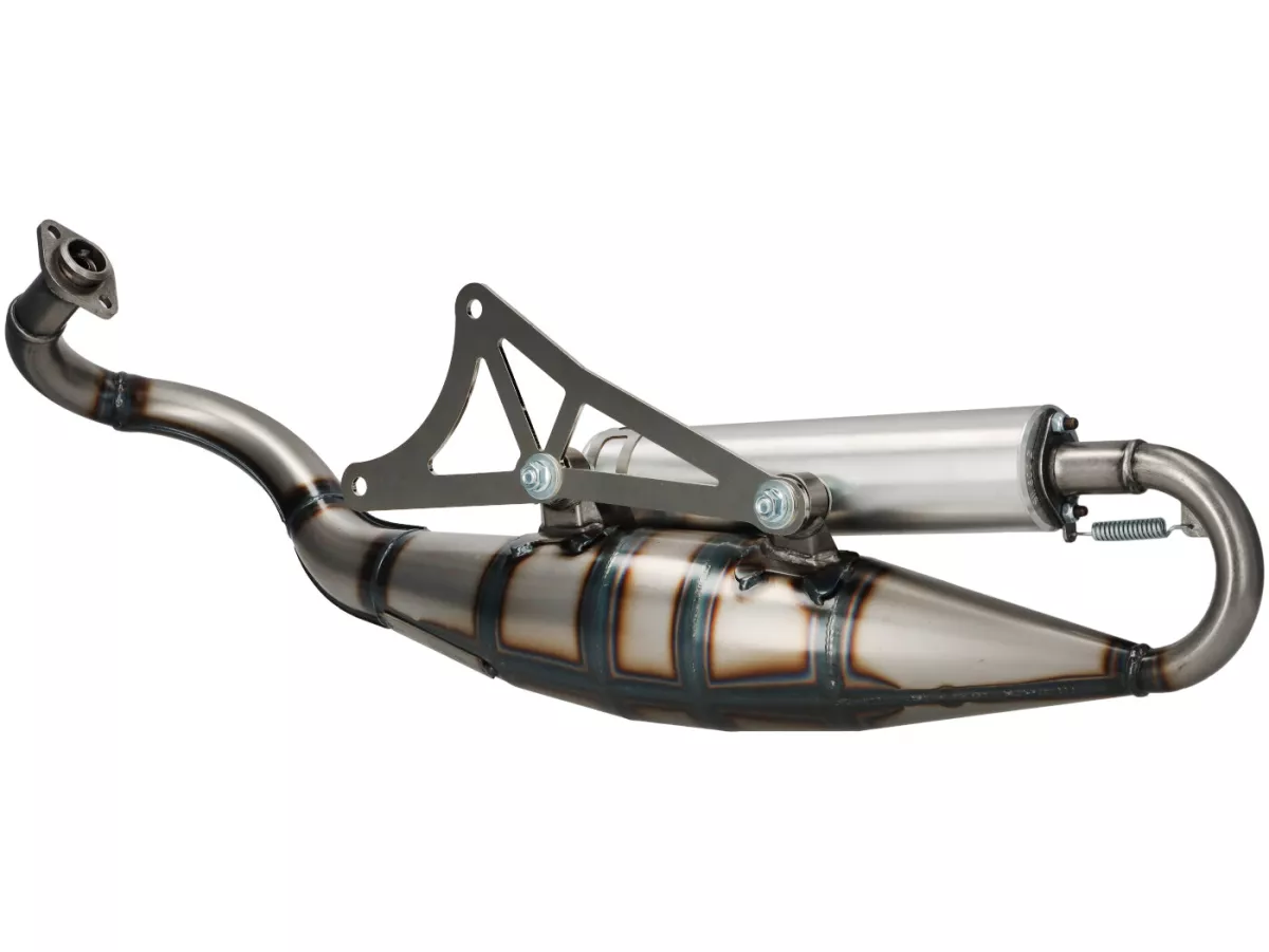 Avgasrör -YASUNI R- Piaggio 50 ccm 2-takt - Aluminium