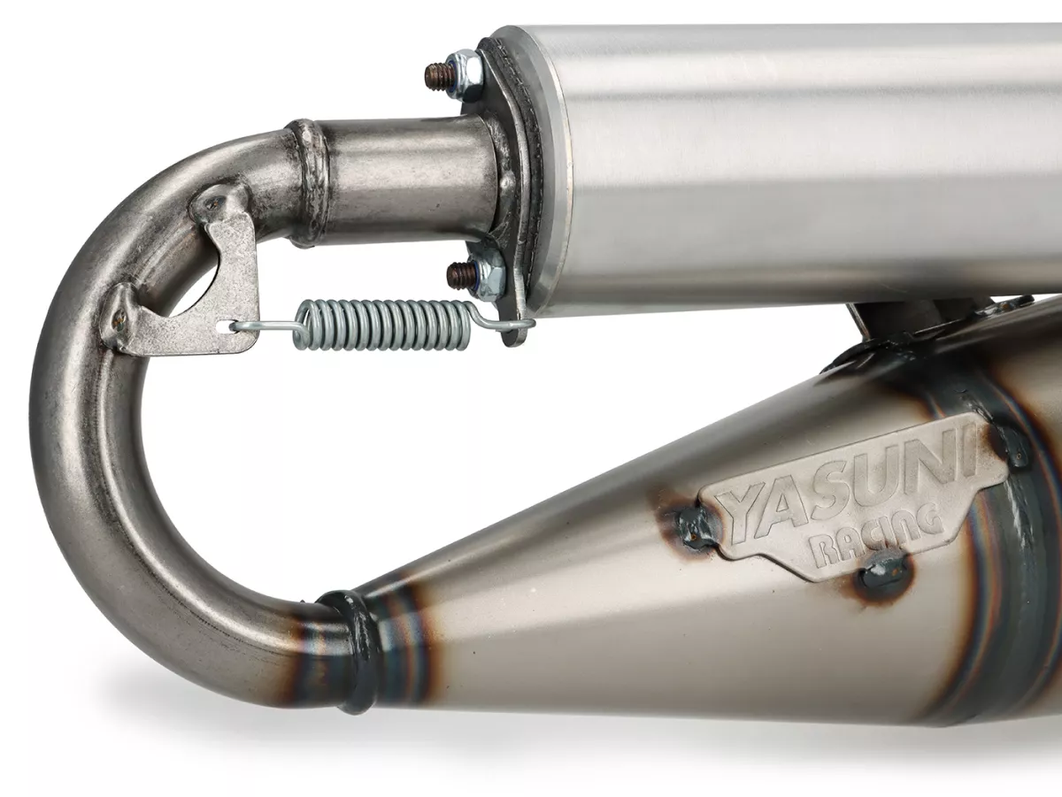 Avgasrör -YASUNI R- Piaggio 50 ccm 2-takt - Aluminium